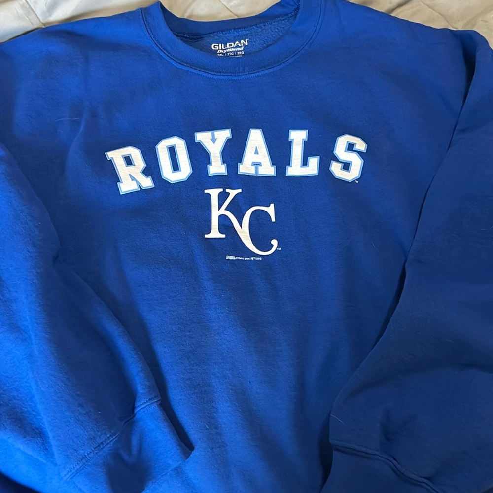 Kansas City Royals Blue Sweatshirt 2XL
